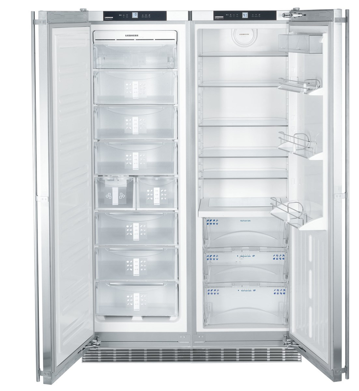 Side by Side Refrigerator SBS243 48in  Counter Depth - Liebherr