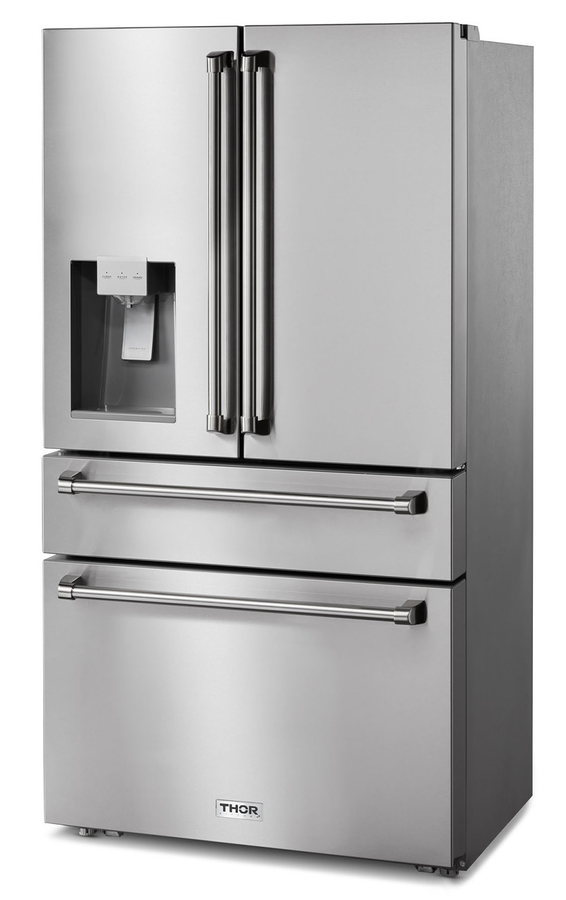 Thor Kitchen TRF3601FD 36 Inch French Door Refrigerator