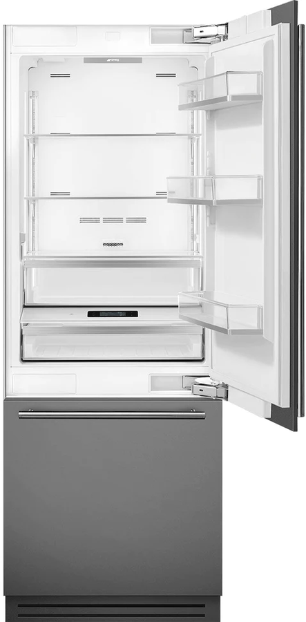 Smeg RBMU30R 30 Inch Bottom Freezer Refrigerator