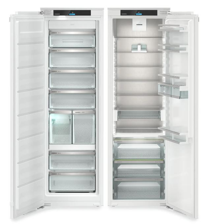 Liebherr SIF5181+IRBP5170 48 Inch Built In Side by Side Refrigerator