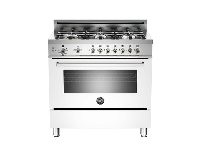 Bertazzoni PRO366GASXLP 36in Sealed Burner Gas Range Stainless Steel