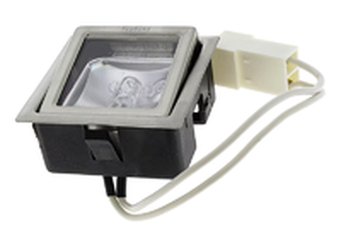 Falmec 105040198 Light Kit HALOGEN SQUARE hood Light TRANSPARENT Flip GLASS 12V 20W