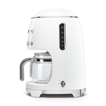 Smeg DCF02WHUS Retro 50's Style Drip Filter Coffee Machine White