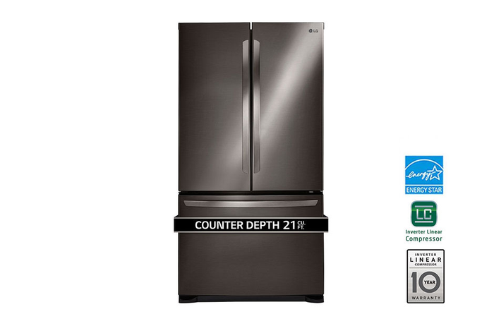 French Door Refrigerator LFCC22426D 36in  Counter Depth - LG