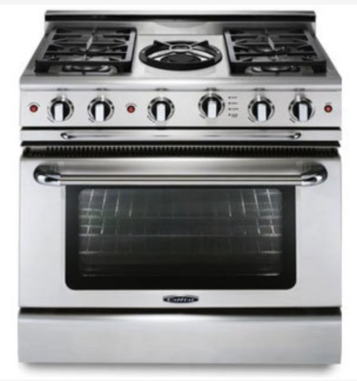 Capital GSCR364WN 36 Inch Precision Gas Range