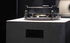 Pitt Cooking ALTAR1BT-NG 9 Inch Top Controls One Black Brass Burner Gas Cooker 3kW Power