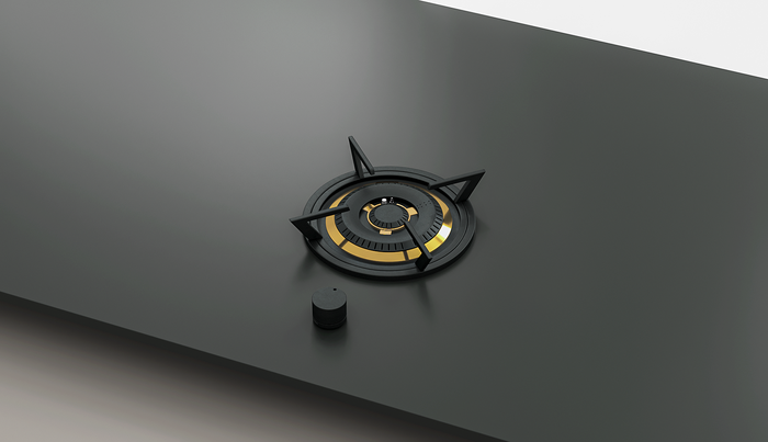 Tulip Cooking ALLEGHENY 19451 12–15 Inch Gas Cooktop
