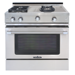 Capital MCR362W 36 Inch Classic Chef Gas Range